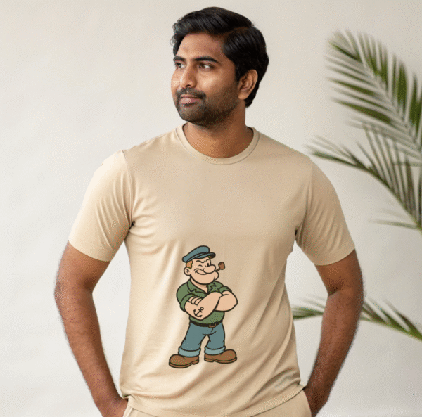 "Tough Toon Captain" T-shirt - Image 4